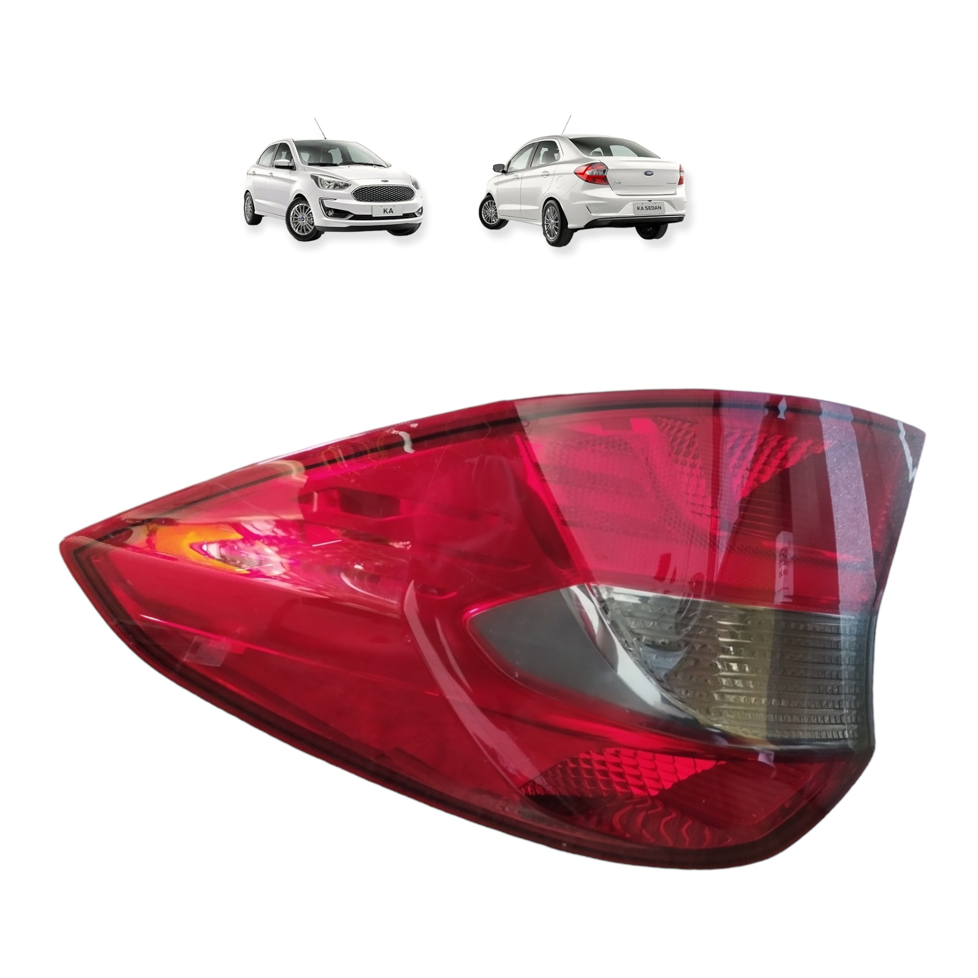Lanterna Traseira Direita Ford Ka1.0  3cc Flex Manual 2019 1