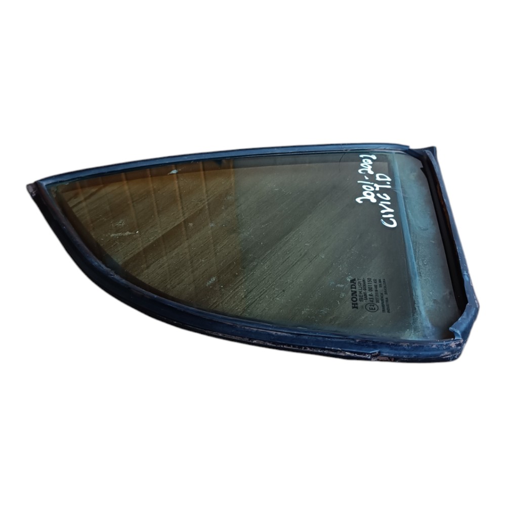 Vidro Fixol Traseiro Direito Honda Civic 2002 2004 2006 2008 7