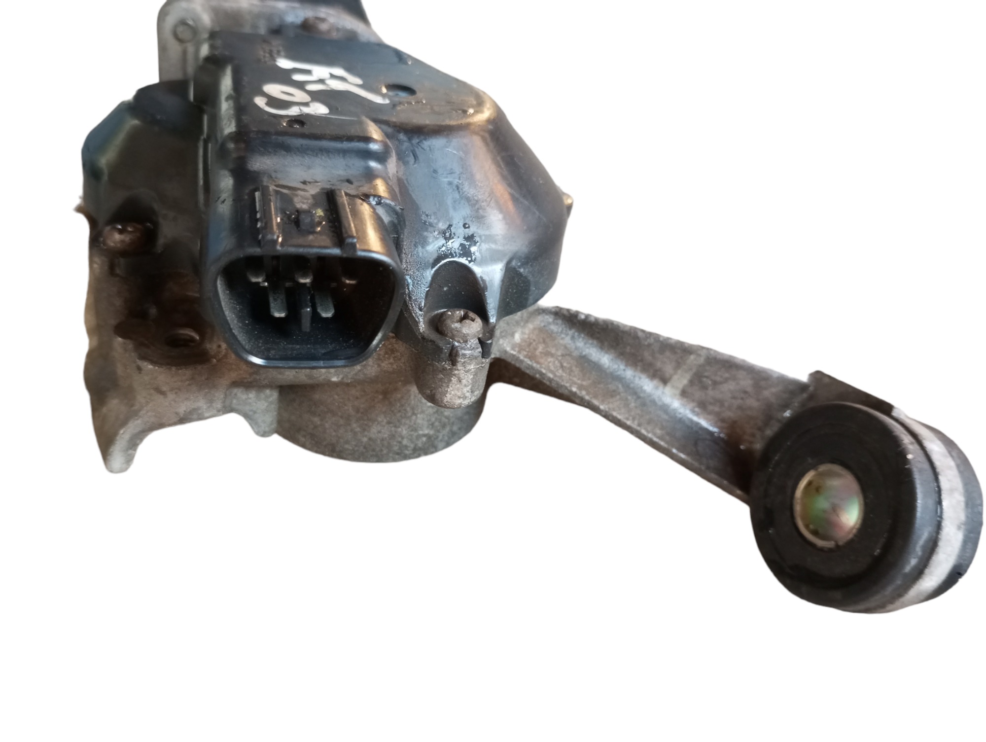 Motor Limpador Parabrisa Honda Fit 1.4 2003 A 2007 1hd0ml300 4