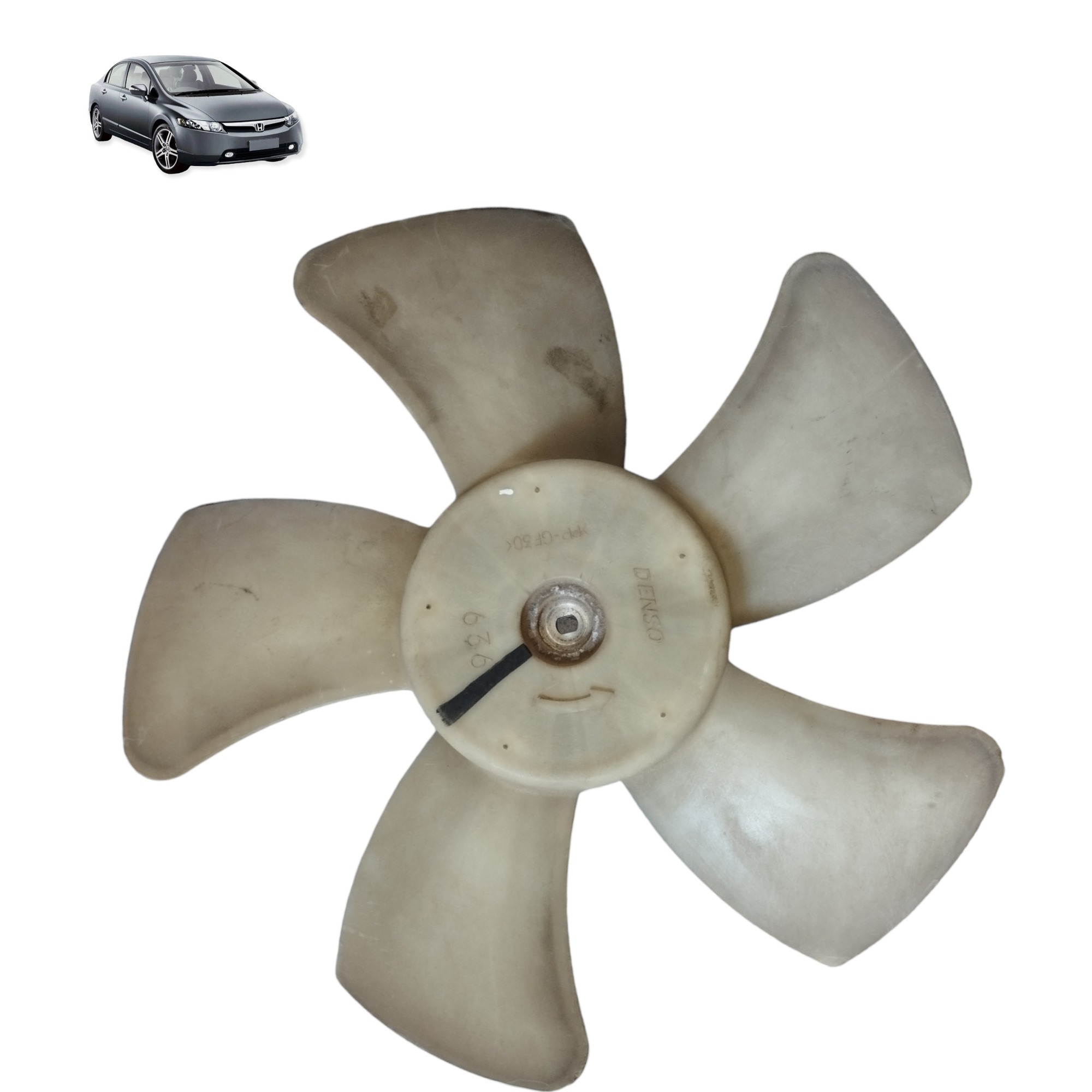 Helice Da Ventoinha Radiador Honda Civic  1.8 Automático 1