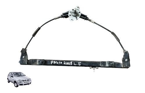 Máquina De Vidro Manual Dianteiro Esquerdo Fiat Palio 2009 1
