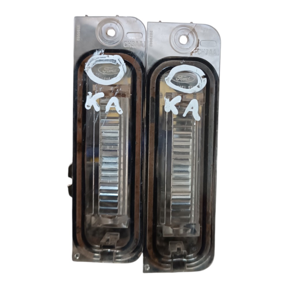 Par Luzes Placa Ford Ka 2s6513550ac 2007 2008 2009 2010 2011 8