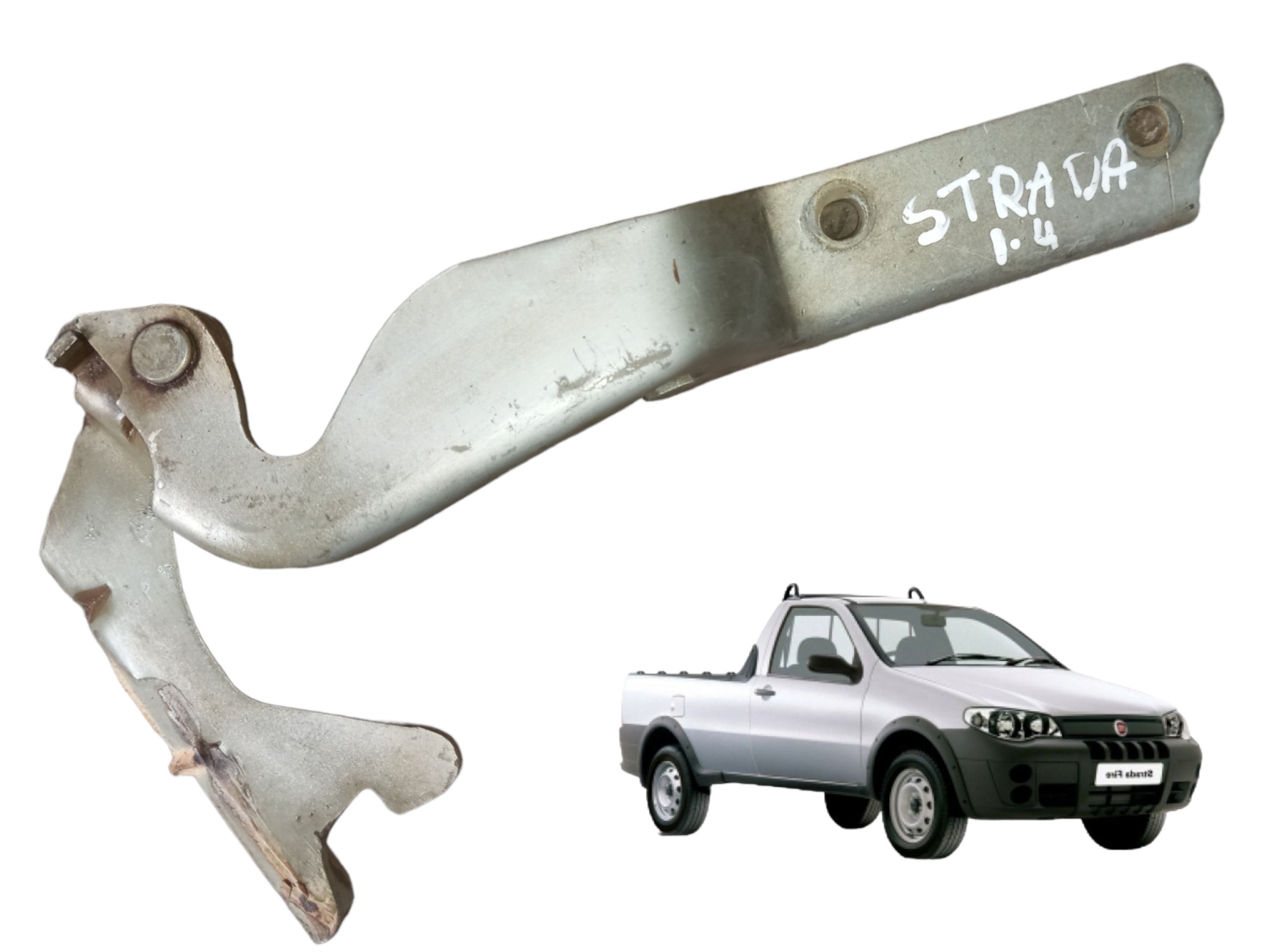 Dobradiça Direita Capô Fiat Strada 1.4 2008 A 20012 52005517