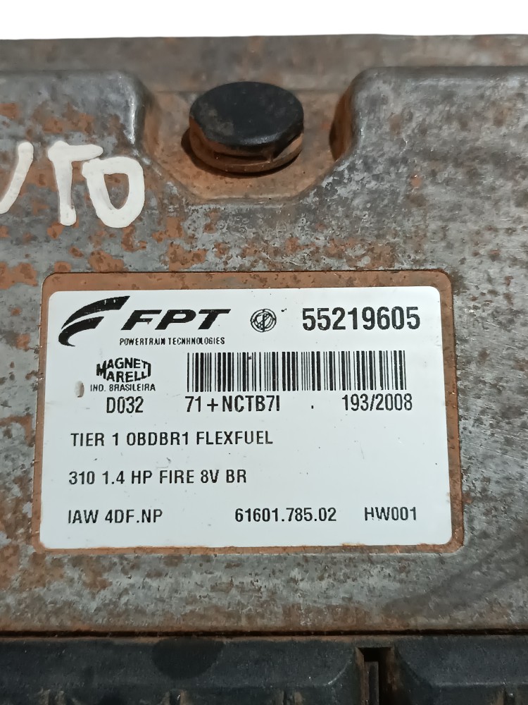 Modulo injeção Fiat Palio Punto 1.4 8v Firr Flex 2008 2012 8