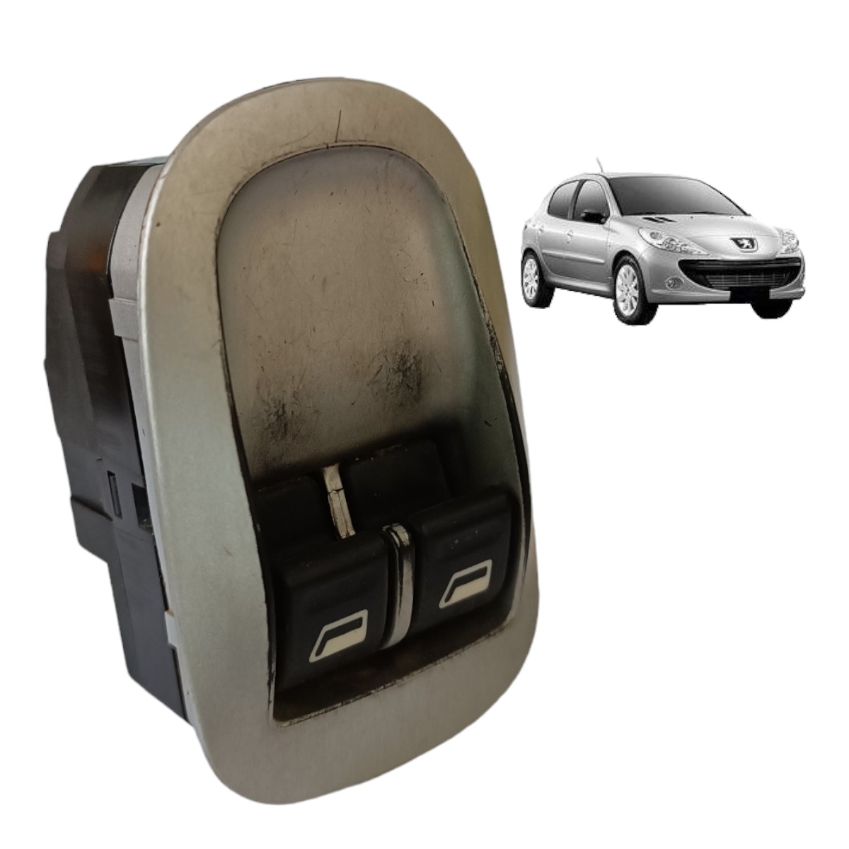 Comando Vidro Dianteiro Esquerdo Peugeot 206 207  2007  2010