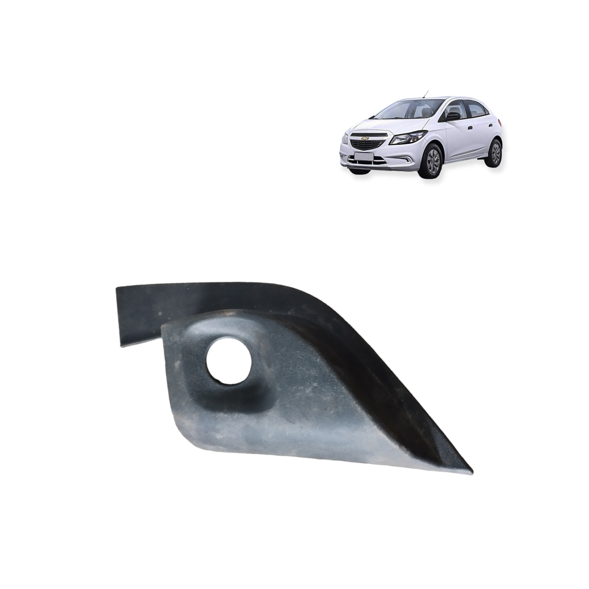 Acabamento Interno Retrovisor Esquerdo Onix 1.0 Flex 2014  Preto