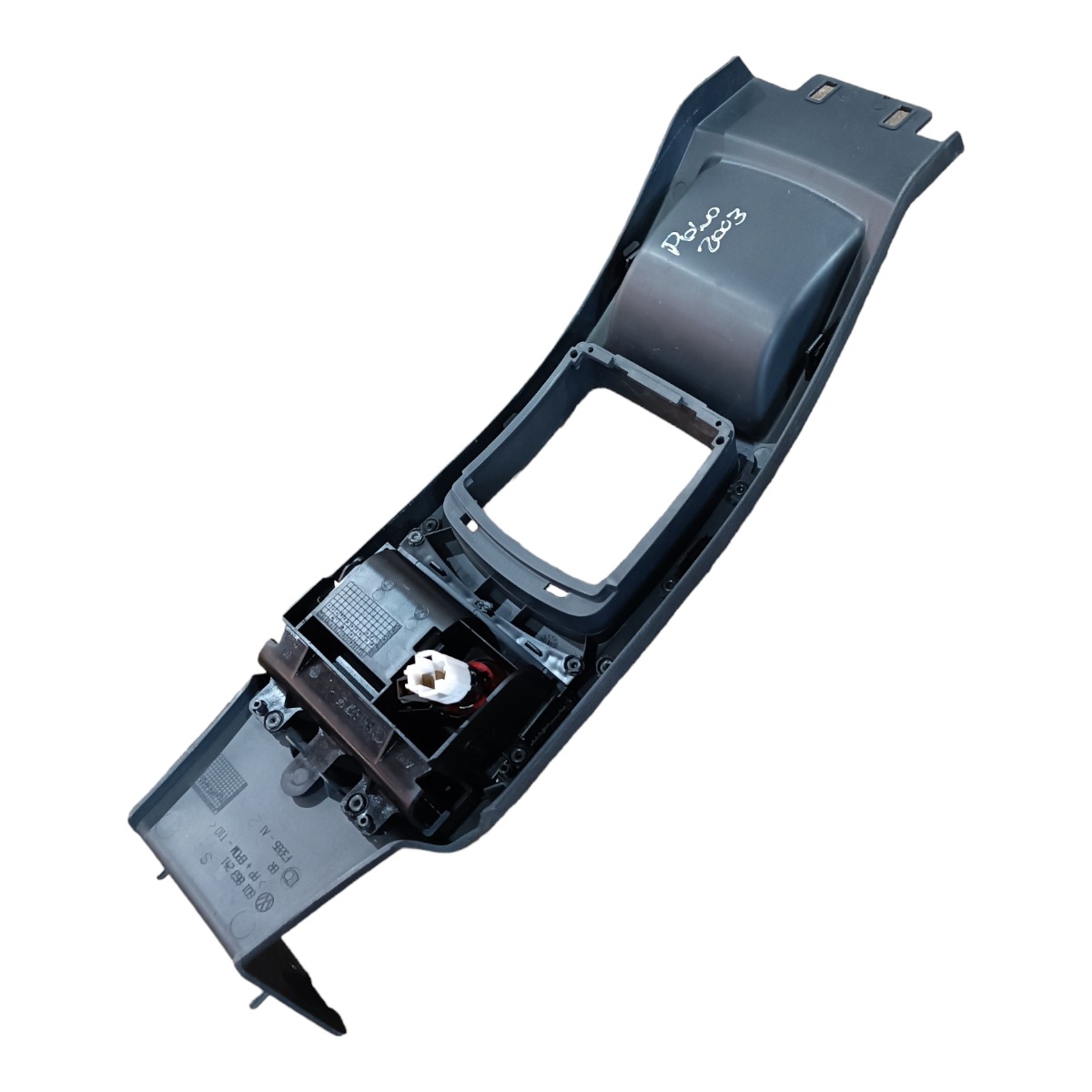 Moldura Console Central Com Cinzeiro Vw Polo 1.6 2002 2006 4