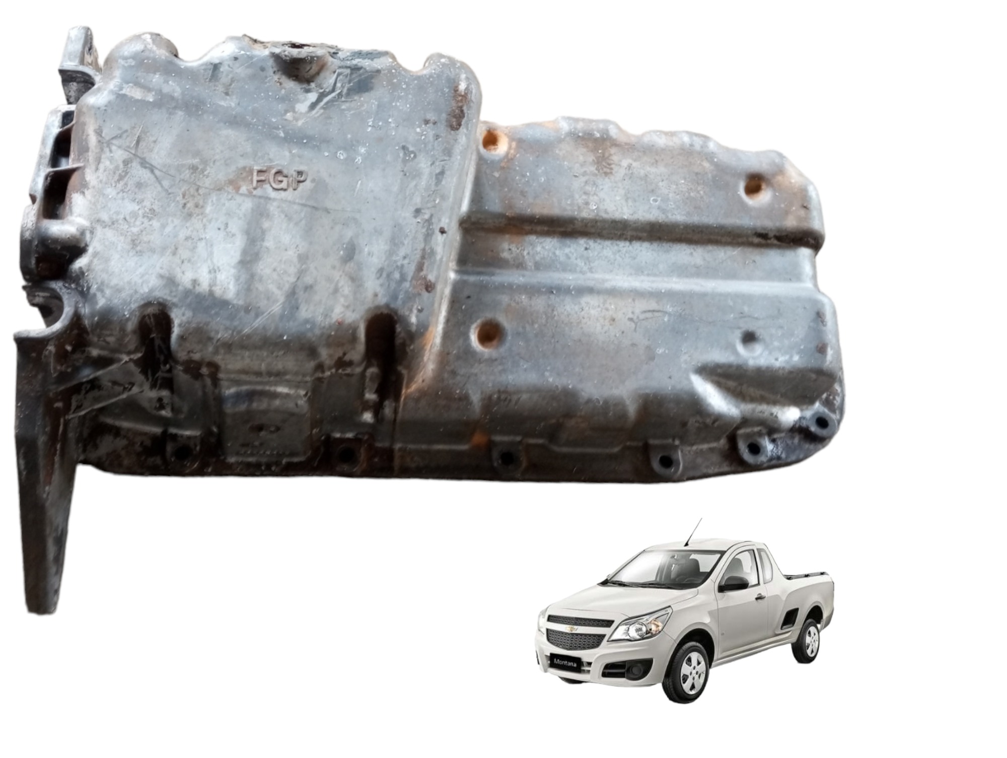 Carter Óleo Motor Gm Montana 1.4 Econoflex 2012 2013 2014
