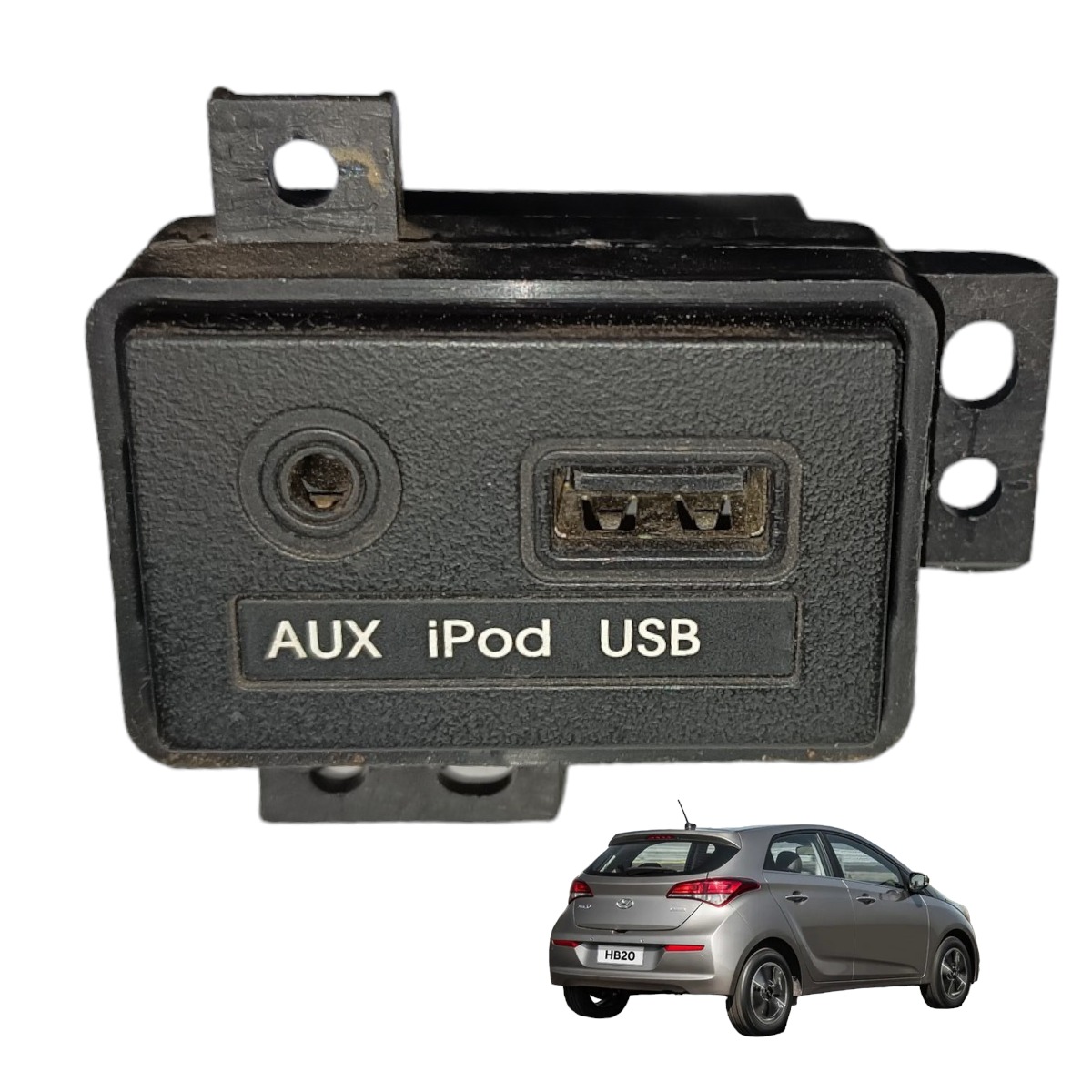 Entrada Auxiliar Usb Hyundai Hb20 1.0 2016 2019  961201s500