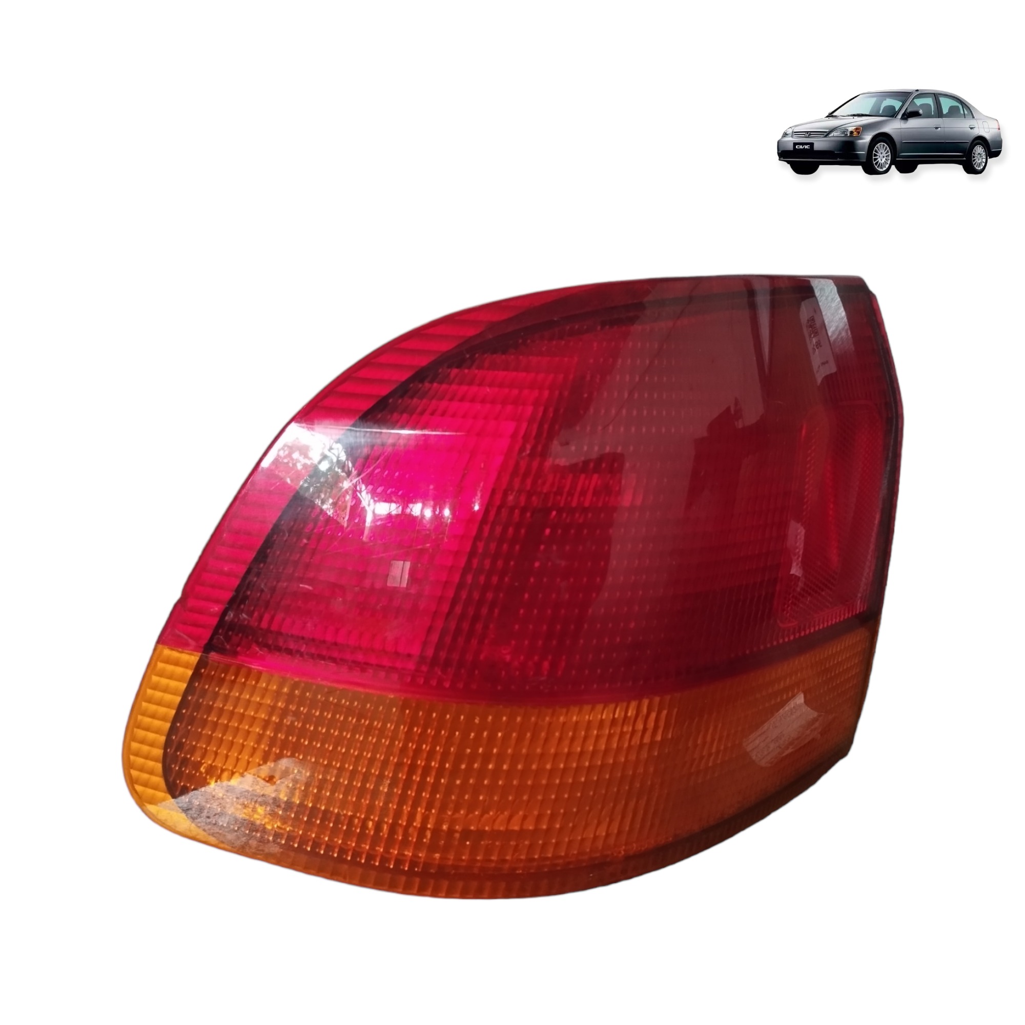 Lanterna Traseira Esquerda Honda Civic 1.6 Automático 1996 Esquerdo 2