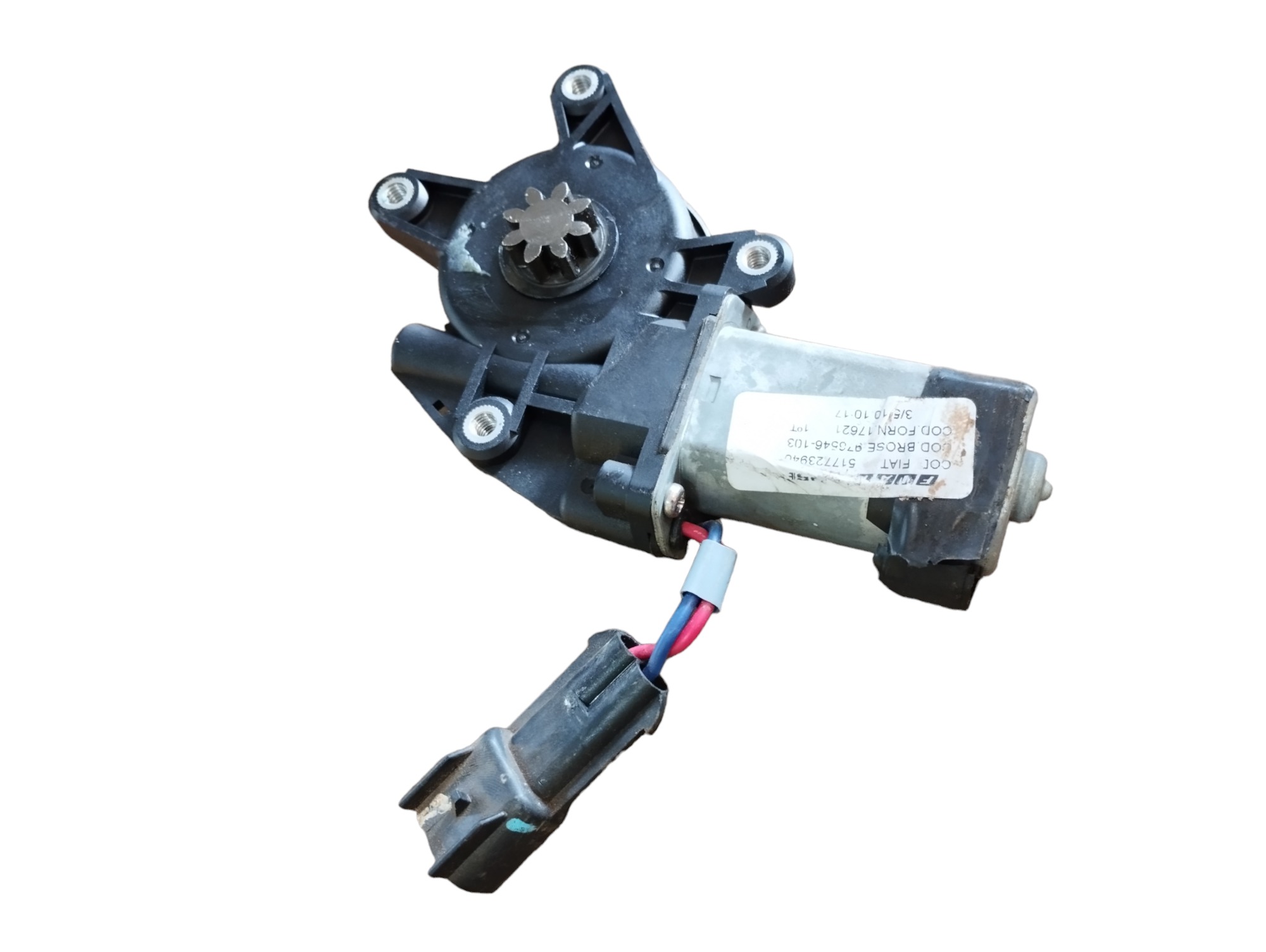 Motor Vidro Elétrico Fiat Siena Traseira Esquerda 5