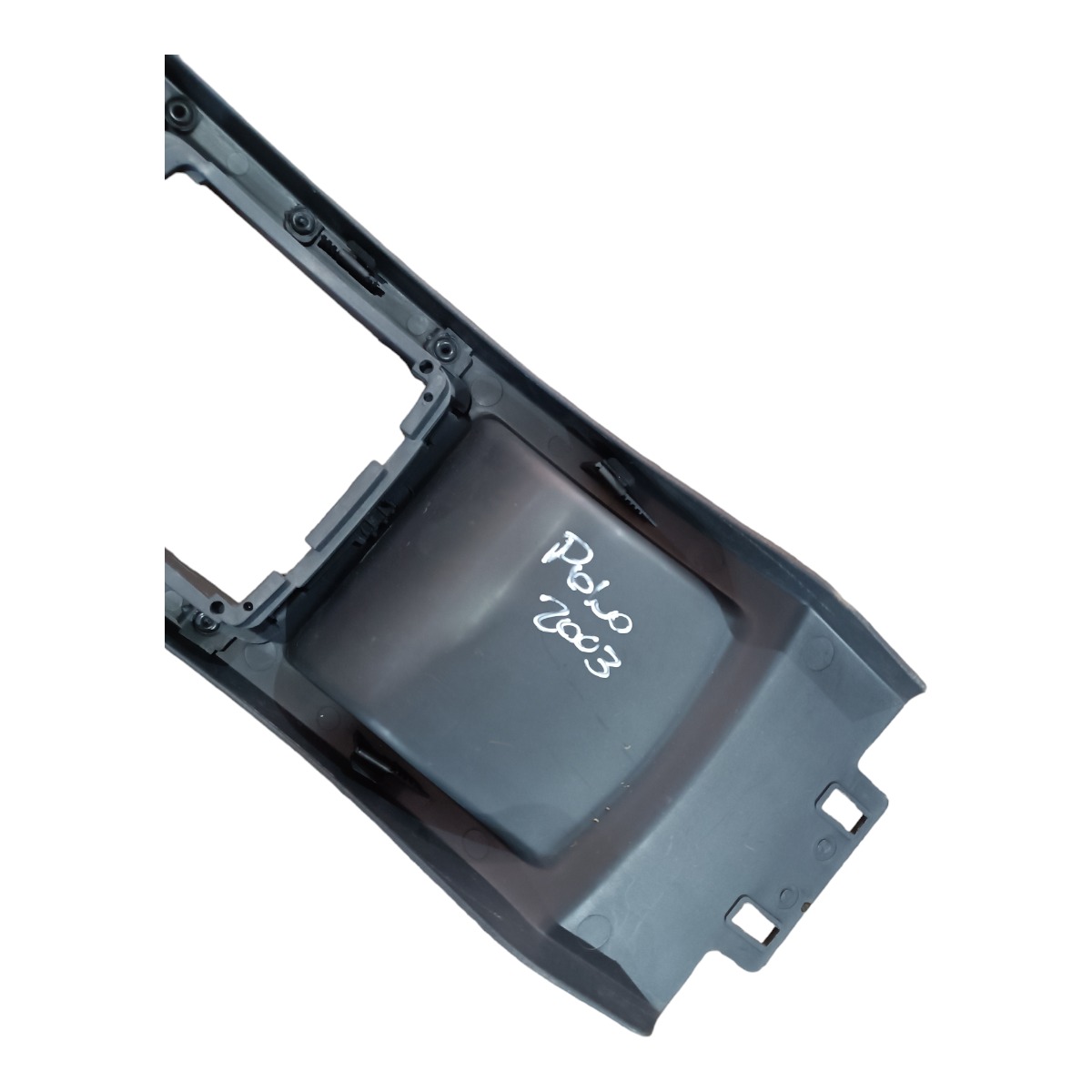 Moldura Console Central Com Cinzeiro Vw Polo 1.6 2002 2006 3