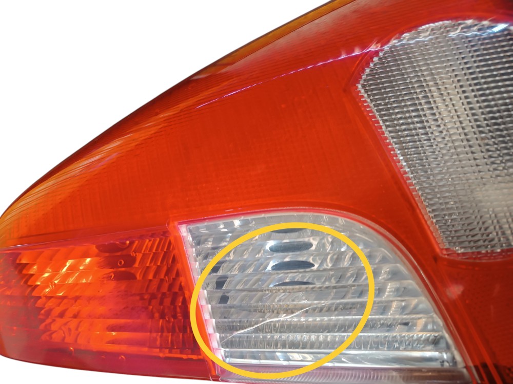 Lanterna Traseira Direita Renault Logan 8200586793a 2008  Direito/passageiro Vernelha 5