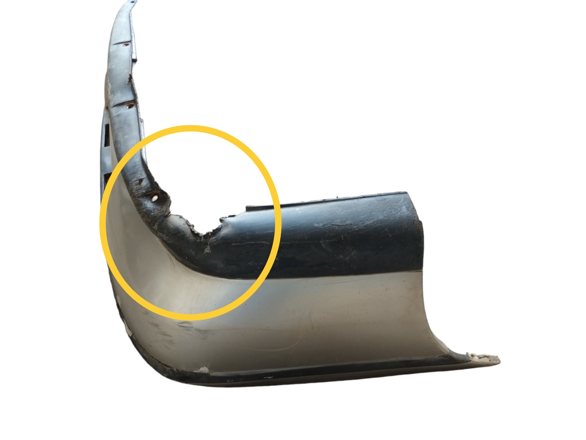 Para Choque Traseiro Fiat Siena  1.6 1995 1996 1997 1998 3