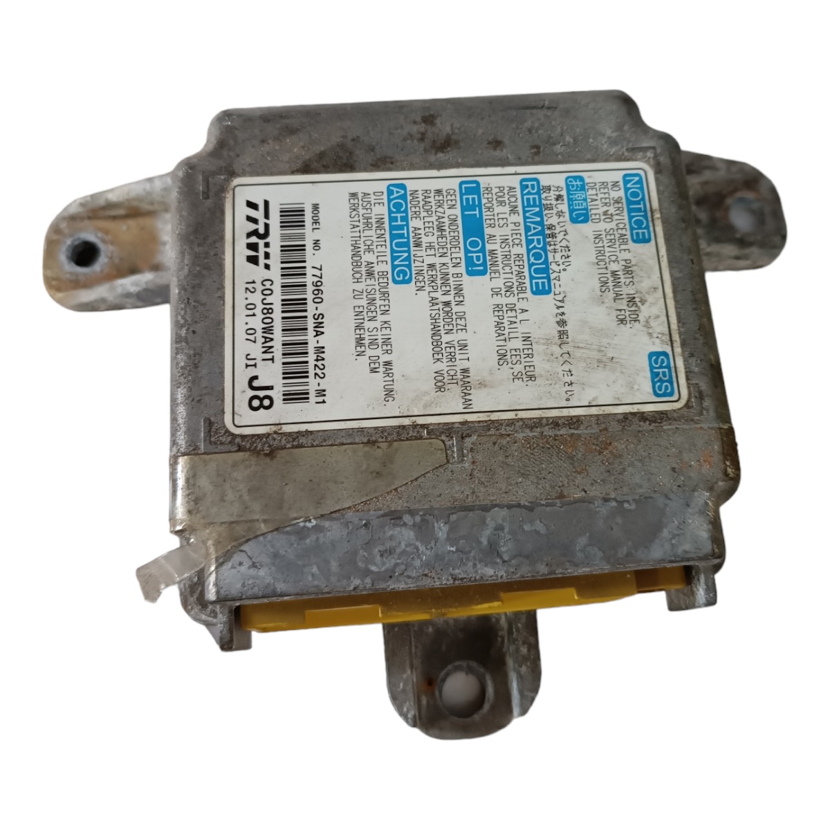 Módulo Airbag Central Honda Civic 1.8 Gasolina  2008 2012 5