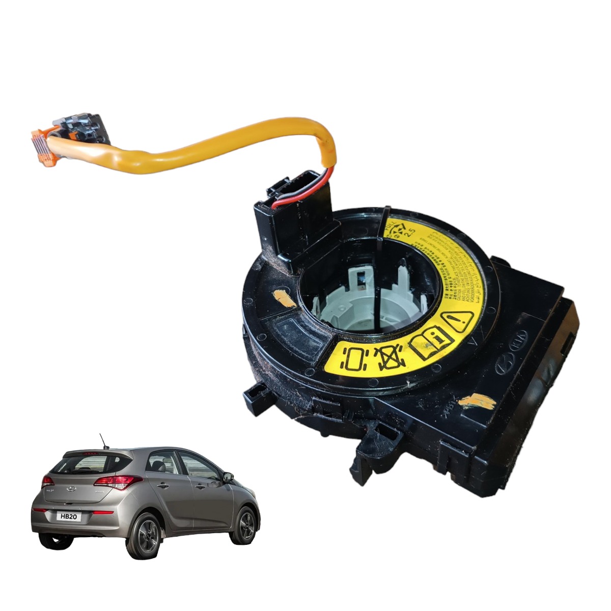 Cinta Airbag Hard Disc Hyundai Hb20  1.0 3cc 2016 2019