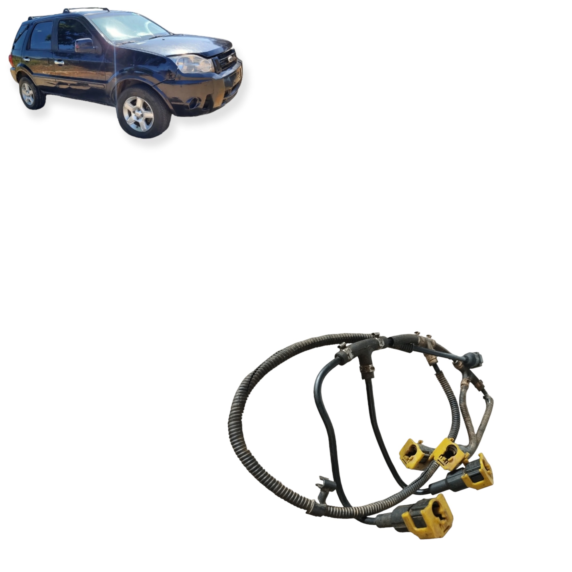 Chicote Bico Injetor Ford Ecosport 2.0 Duratec 16v Gasolina