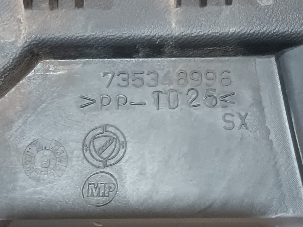 Moldura Forro Porta Dianteira Esquerdo Fiat Strada 2008/2012 Cinza 19