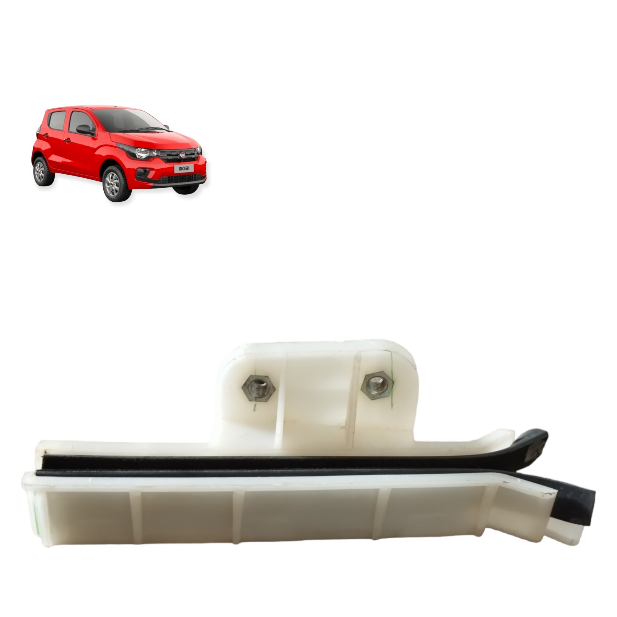 Guia De Vidro Traseiro Esquerdo Fiat Mobi 1.0 4cc Flex  2016 2