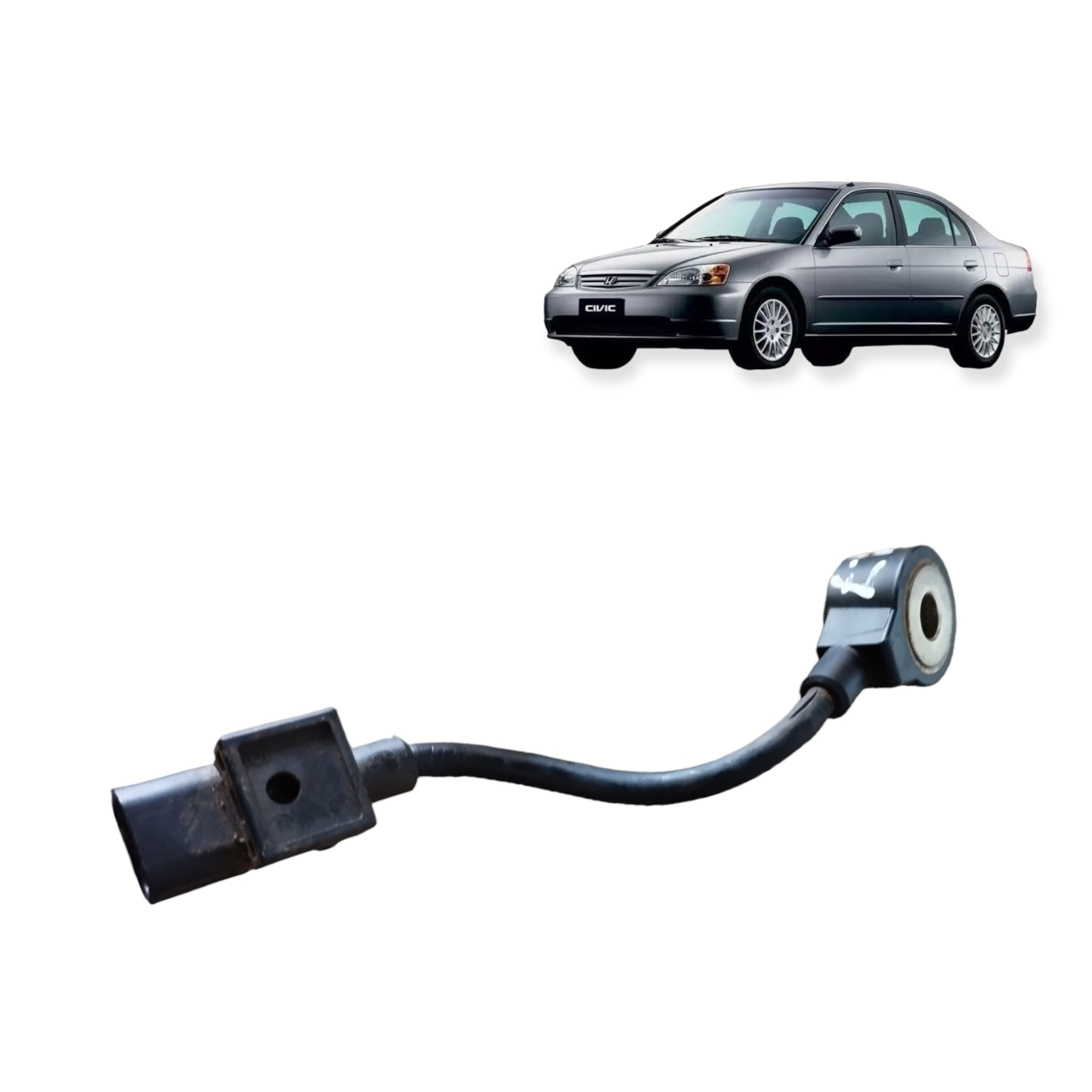 Sensor De Detonação Honda Civic 1.7  Gasolina Cod Kne18 2001 2