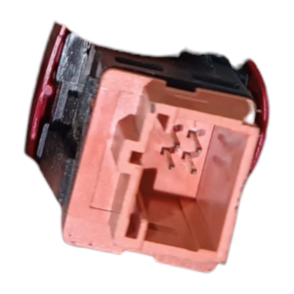 Botão Pisca Alerta Painel Citroen C3 96405776k 2008 2010  Vermelho 7