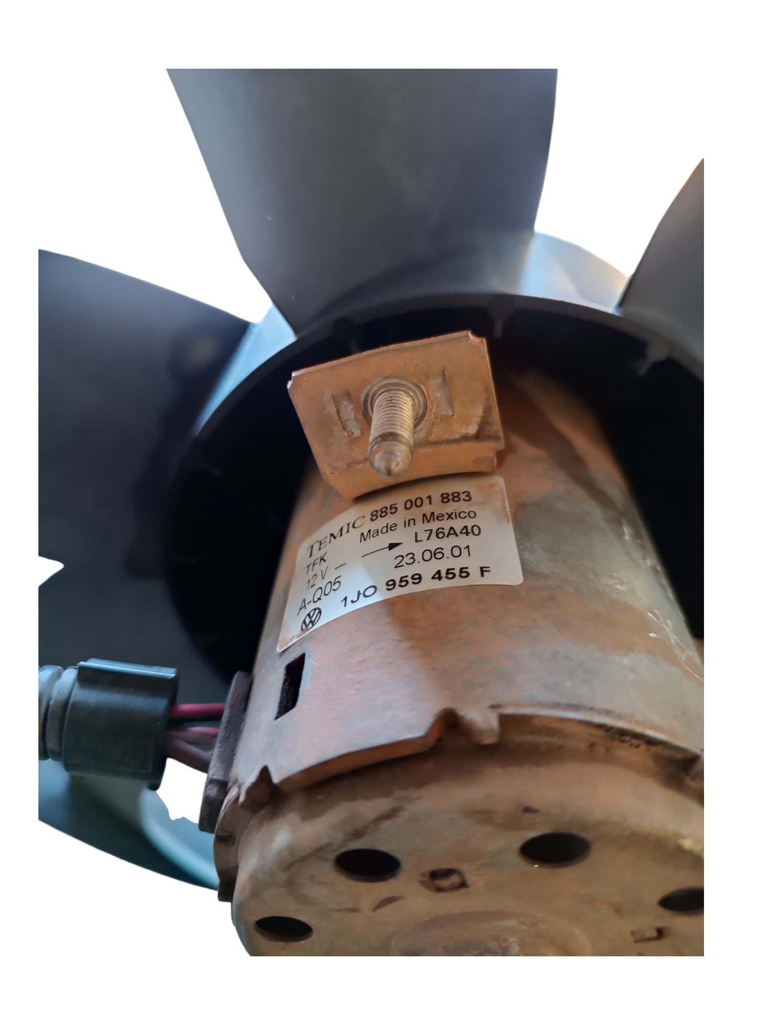 Ventoinha Grande C/ Motor Volkswagen Golf 1.6 881061860 2002 3