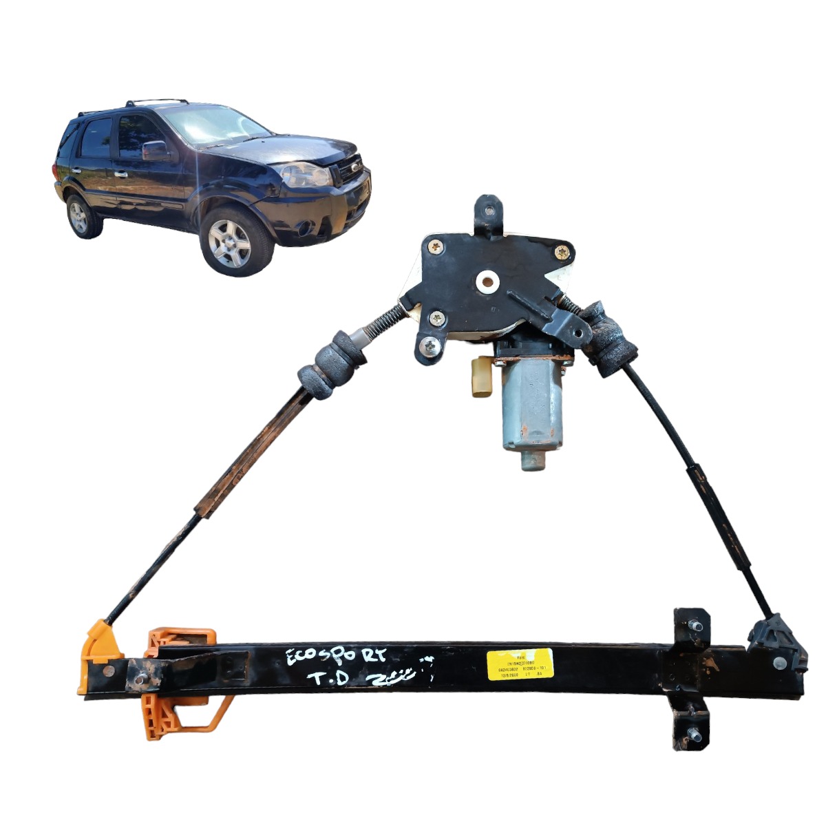 Máquina Vidro Elétrico Traseiro Direito Ecosport 2.0 2005 1