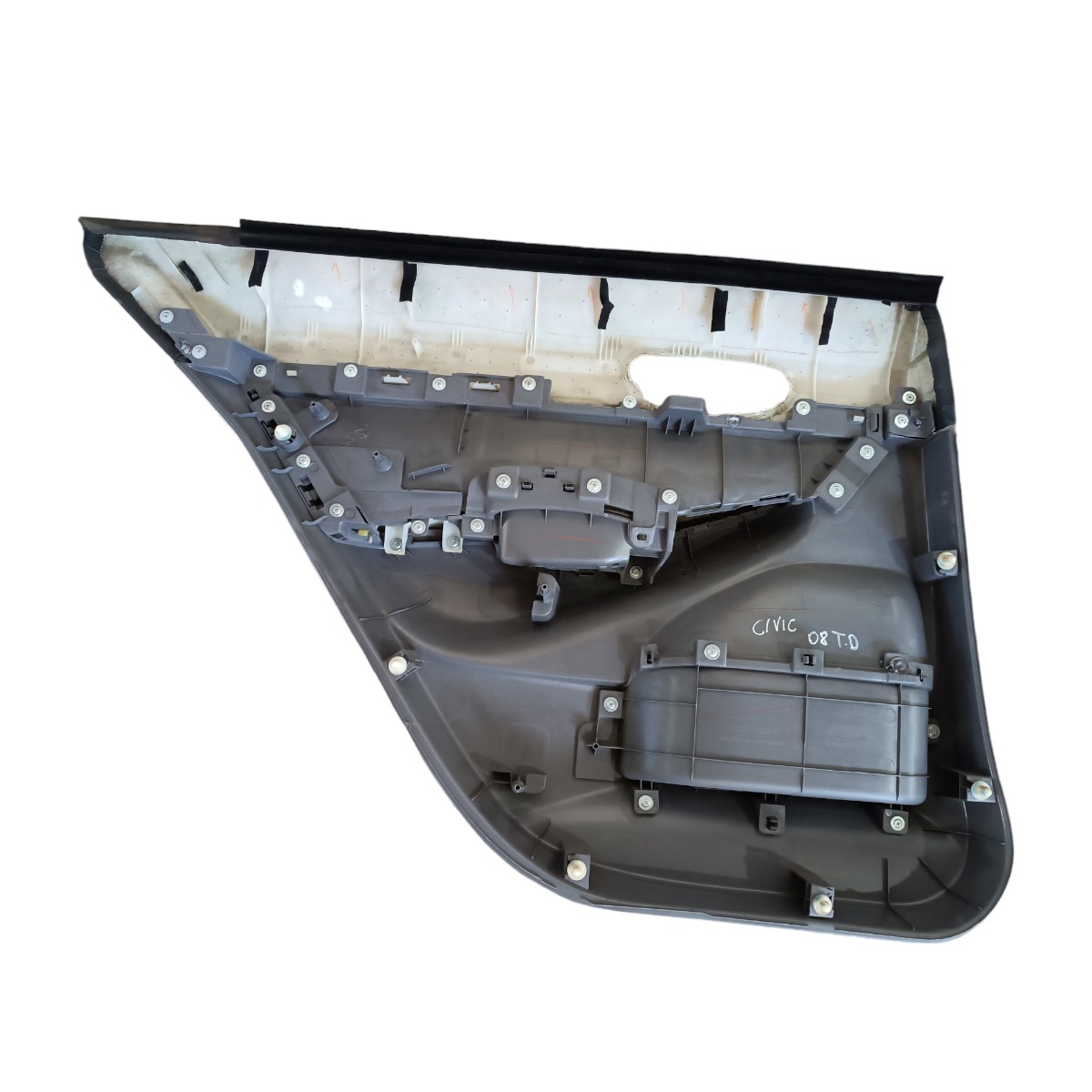 Forro Porta Traseira Direita Honda Civic 1.8 2008 2009 2010 Cinza 4