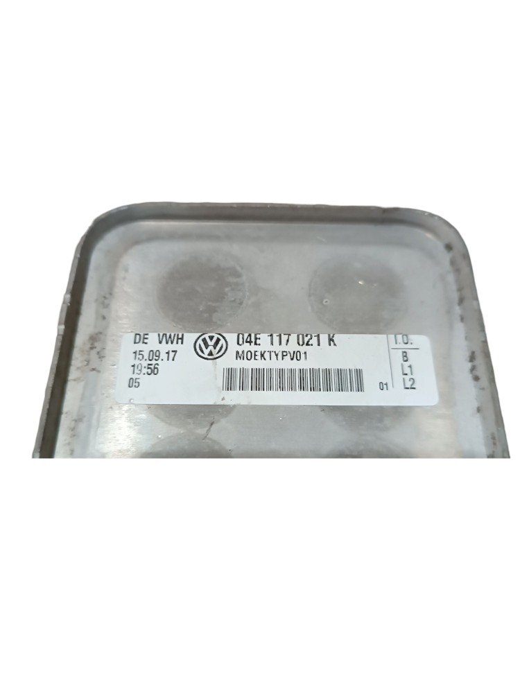 Resfriador óleo trocador motor calor Audi tsi 1.0 vw 2018 2
