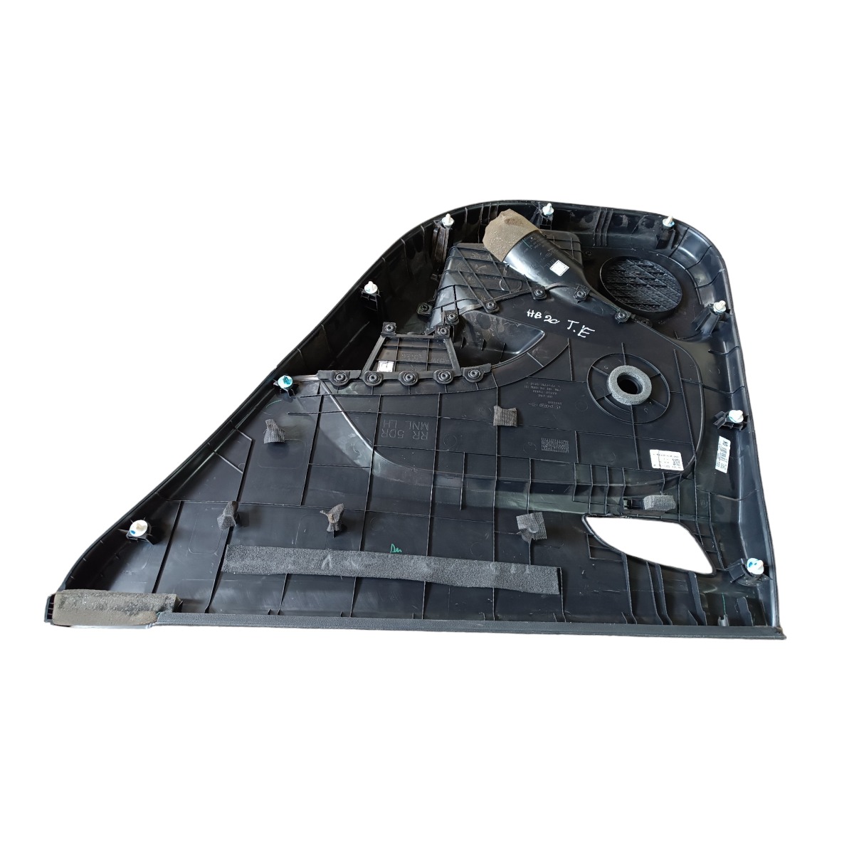 Forro Porta Traseiro Esquerdo Hyundai Hb20 2016 2017 2018  Preto 5