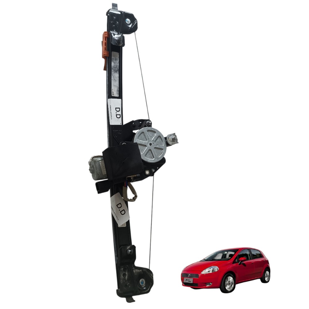 Máquina Elétrica Dianteira Direita Fiat Punto 2013 a 2017