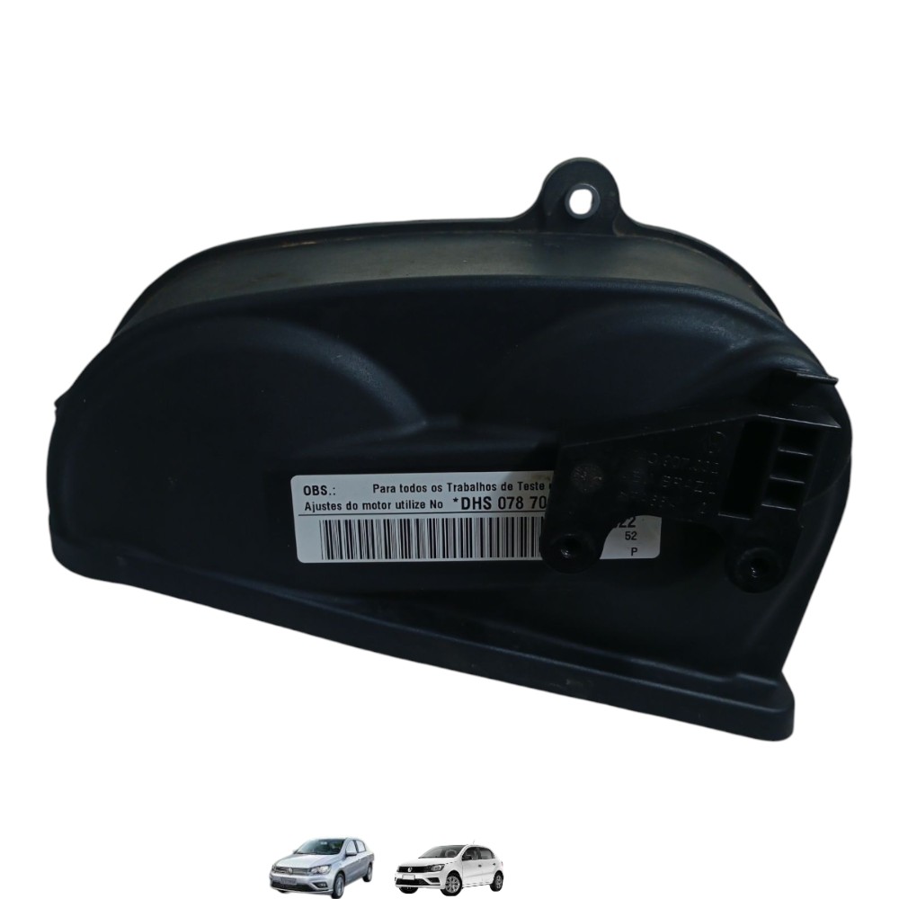 Capa Correia Sentada Vw Fox Gol Voyage 2015 A 2020 Preto Preto