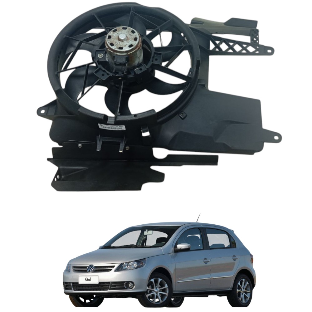 Defletor Radiador Ar Direito G5 Vw Gol Parati 2008 Á 2012 5