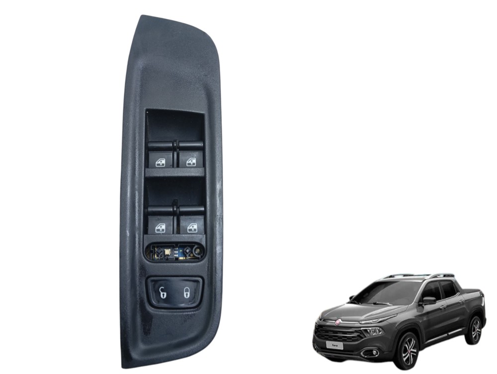 Botão Vidro Elétrico Fiat Toro 2018 A 2024