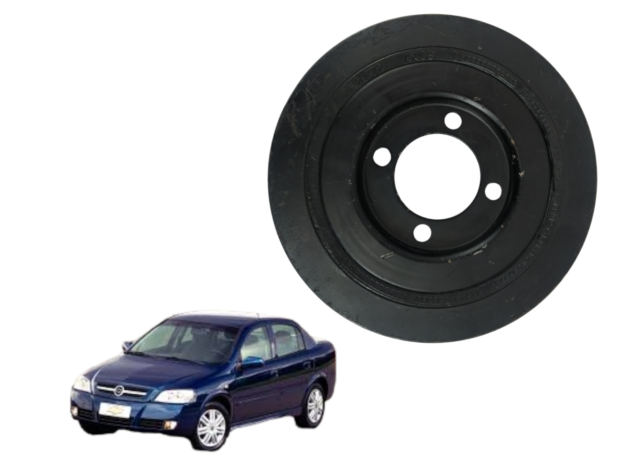 Polia virabrequim GM Astra 2000 a 2012 7