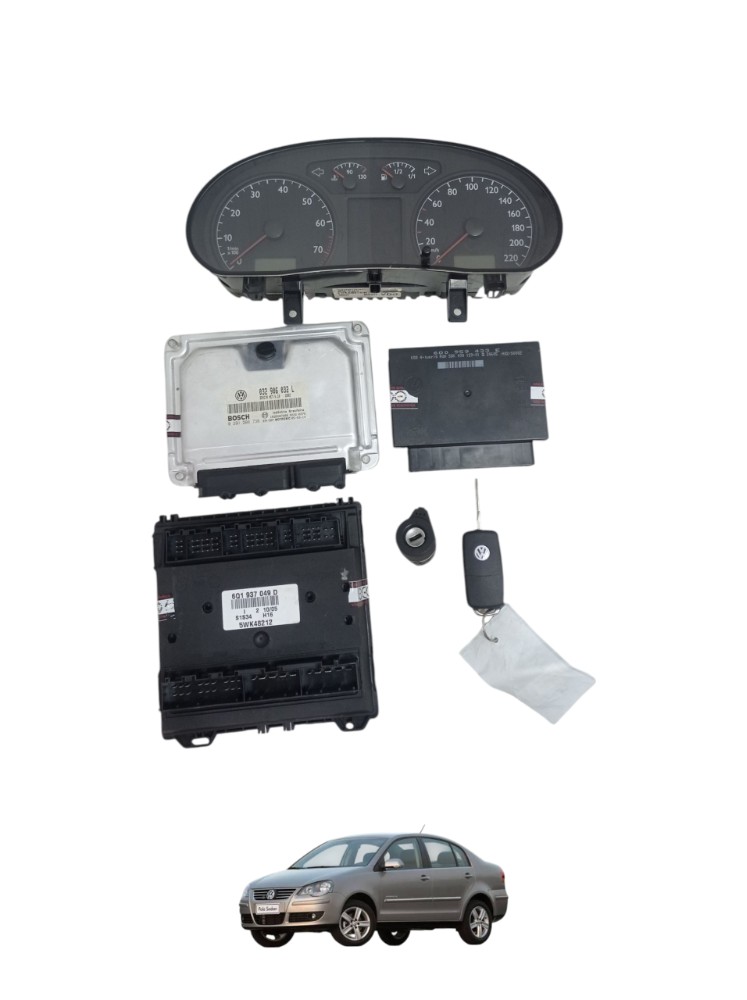 Kit Code Volkswagen Polo 1.6 8v 2005 A 2014 4