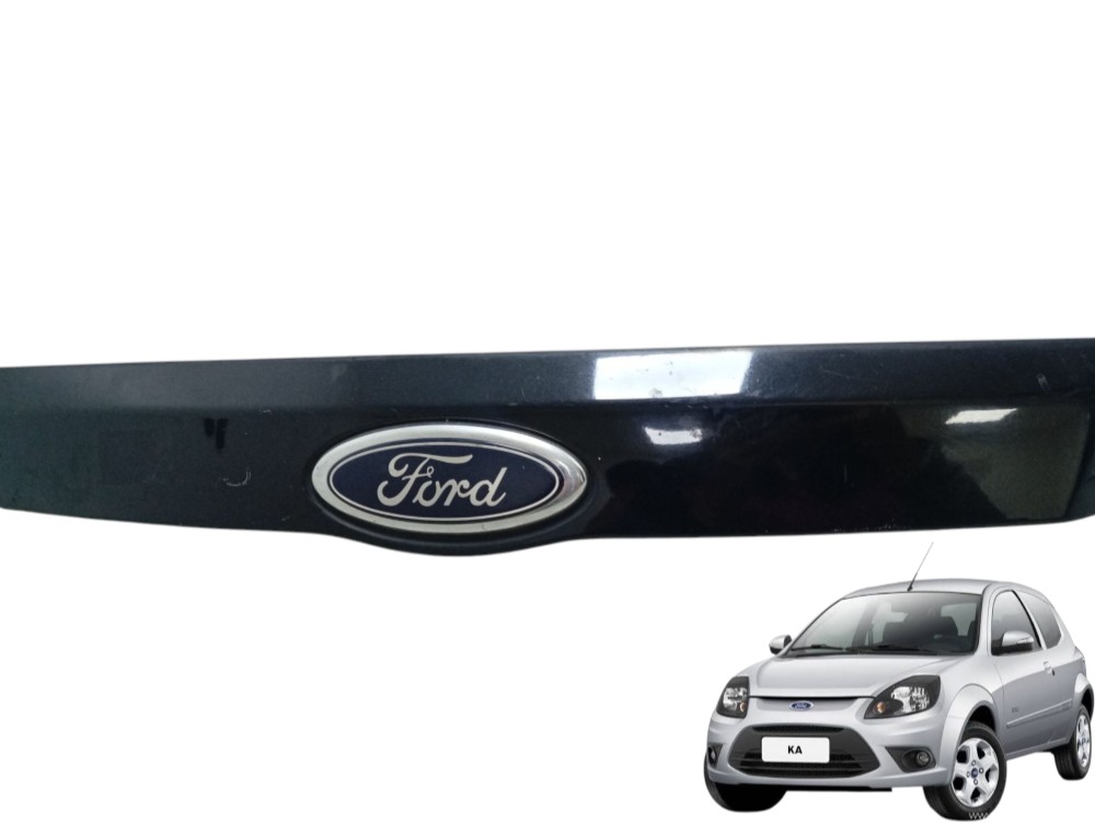Aplique Traseirio Placa Ford Ka Class 2008 A 2012 2