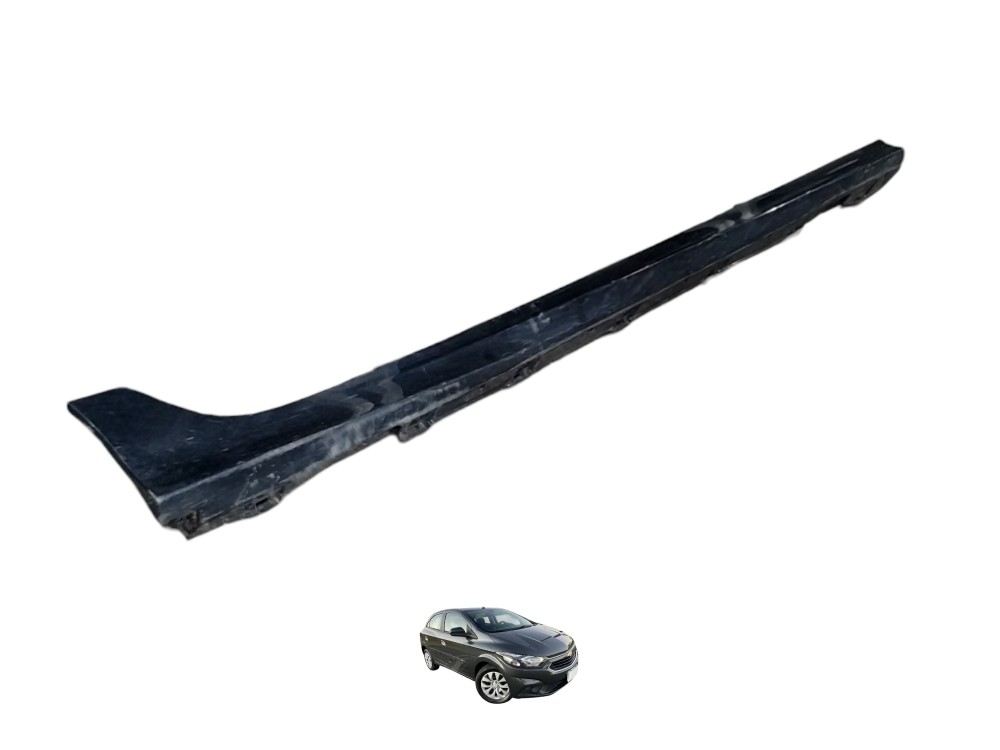 Spoiler Lateral Direito Gm Onix 2013 A 2019 Cinza