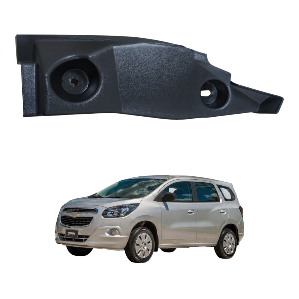Acabamento Para-brisa Direito Spin 1.8 Ano 2013 Á 2016 Preto 5