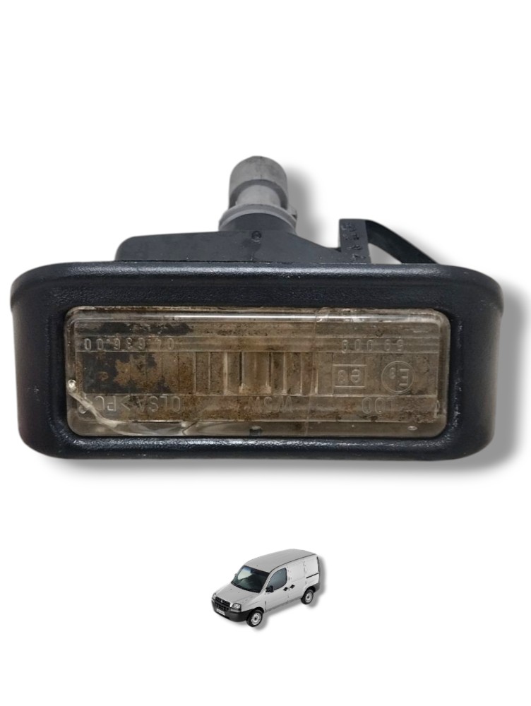 Lanterna Luz Placa Fiat Doblo Cargo 2002 A 2010