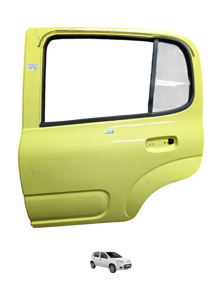 Porta Traseira Esquerda Fiat Uno Vivace 2012 A 2016