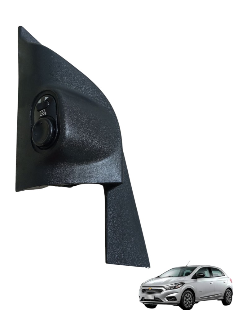 Acabamento Interno Retrovisor Esquerdo Gm Onix 2013 A 2019 3