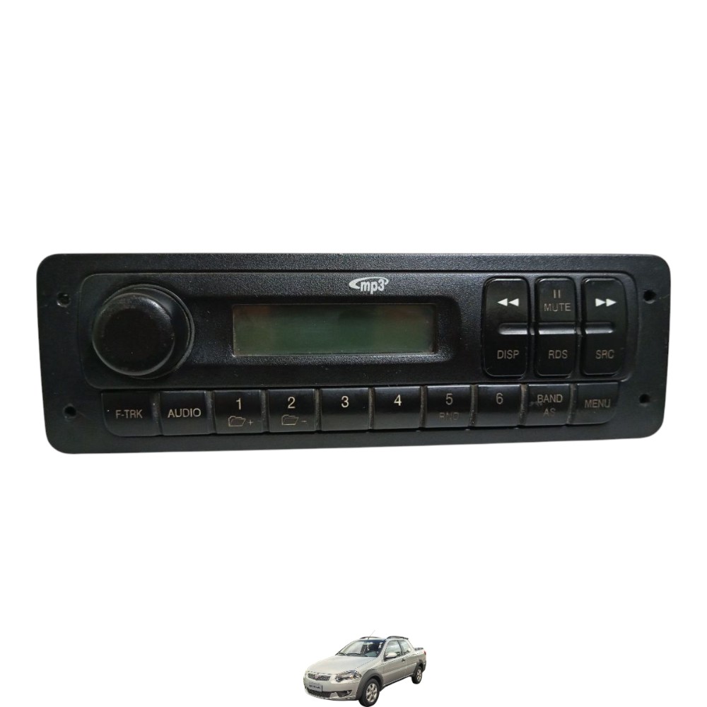 Radio Som Mp3 P/desbloqueio Fiat Strada 2016 2
