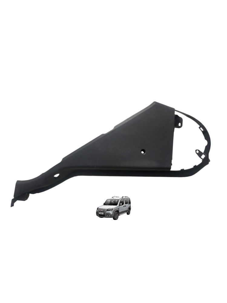 Moldura Traseira Esquerda Fiat Doblo 2007 A 2013