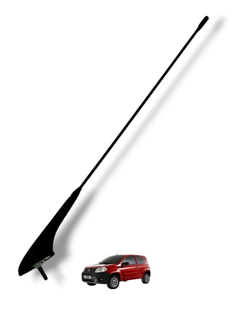 Antena Do Teto Fiat Uno Vivace 1.0 8v 2013 A 2016 Vermelho