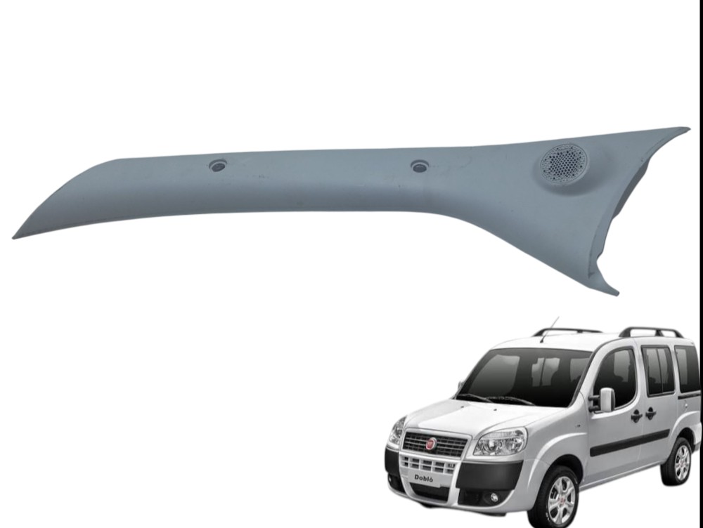 Acabamento Coluna A Com Tweeter Ld Esquerdo Fiat Doblo 2021 4