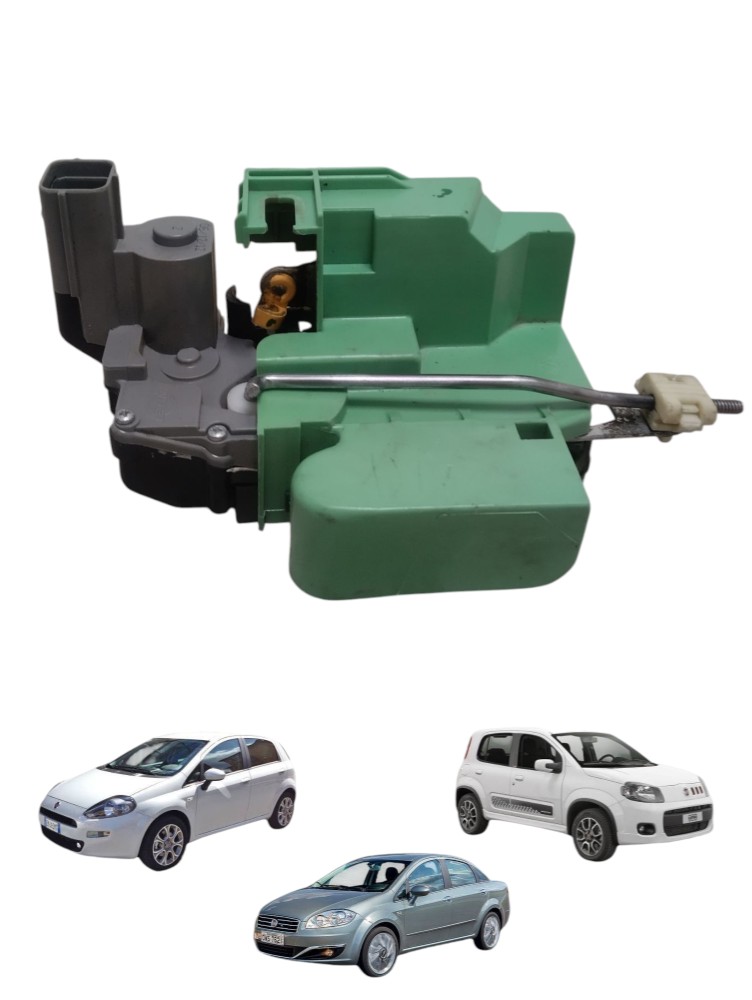 Fechadura Elétrica Dianteira Esquerda Fiat Uno Punto Linea