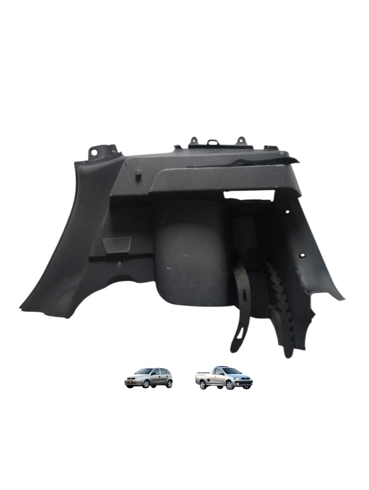 Suporte Bagagito Direito Lateral Gm Corsa Montana 02 A 12 Preto
