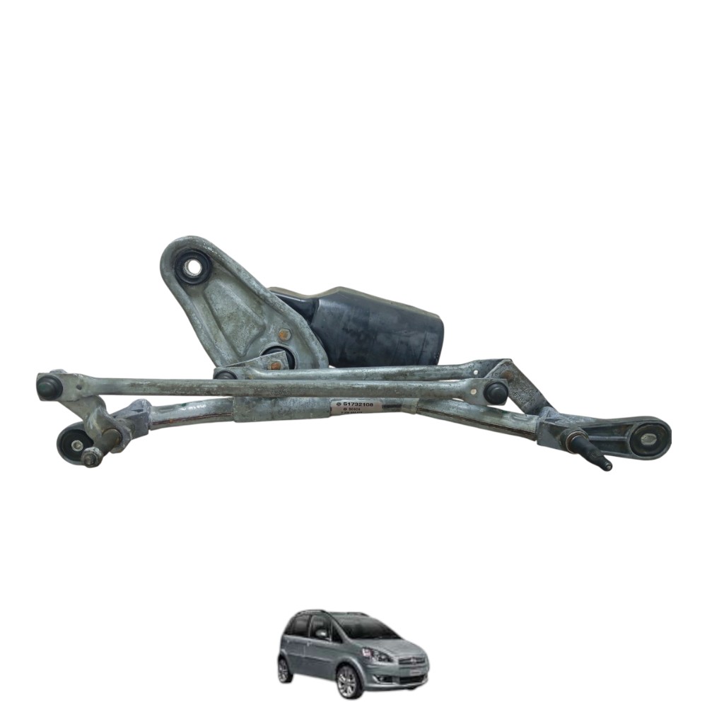 Motor Maquina Limpador De Para-brisa Fiat Idea 2007
