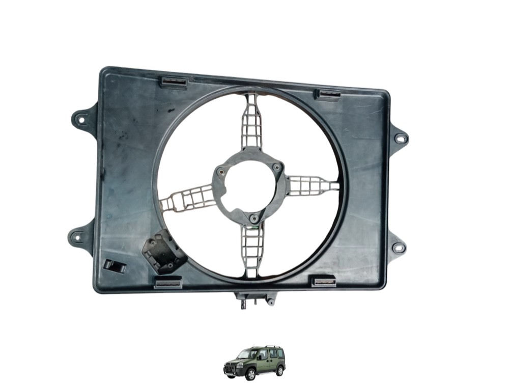 Defletor Ventoinha Radiador Fiat Doblo 1.8 2004